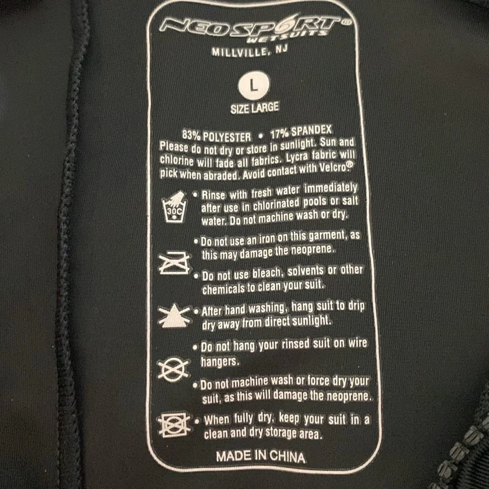 NeoSport WetSuit 50 Plus  UV Shield  New With Tags size Large - Picture 11 of 13
